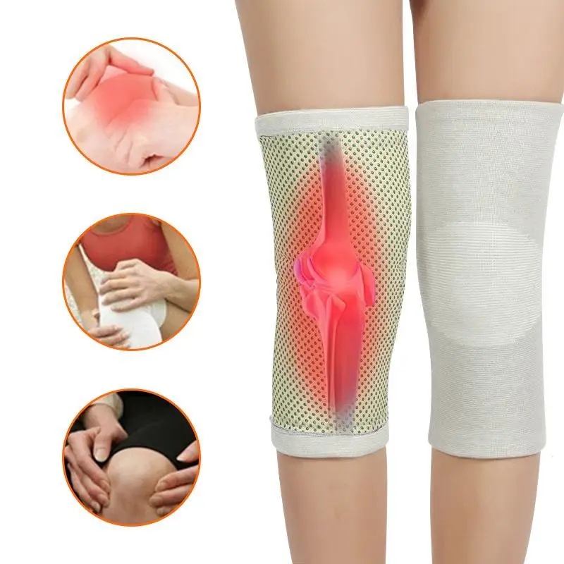 2 pcs Health Care Tourmaline Self-Heating Knee Pads Far Infrared Magnetic Therapy Spontaneous Heating Pad L3 2 pcs Health Care Tourmaline Self-Heating Knee Pads Far Infrared Magnetic Therapy Spontaneous Heating Pad L3