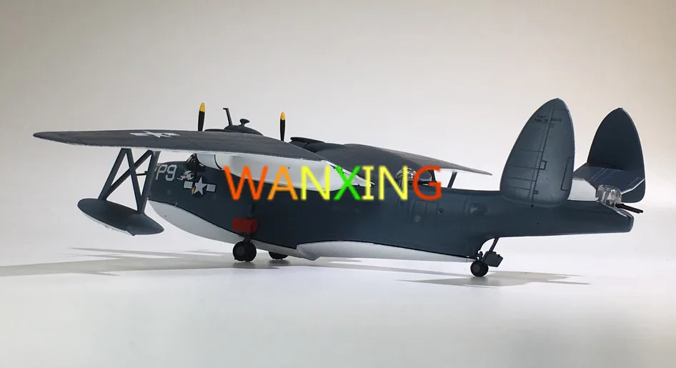 

World War II Alloy Aircraft Martin PBM-3D Model 1:144 Water Bomber Plastic Ornaments Toys Gift Collection Free Shipping