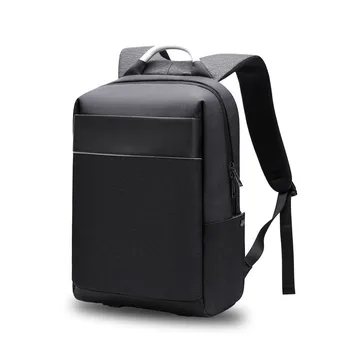 

New Business Men Laptop Backpack Metal Portable Anti-theft School Backpacks Leisure for Teenage College Student Bag Male Mochila