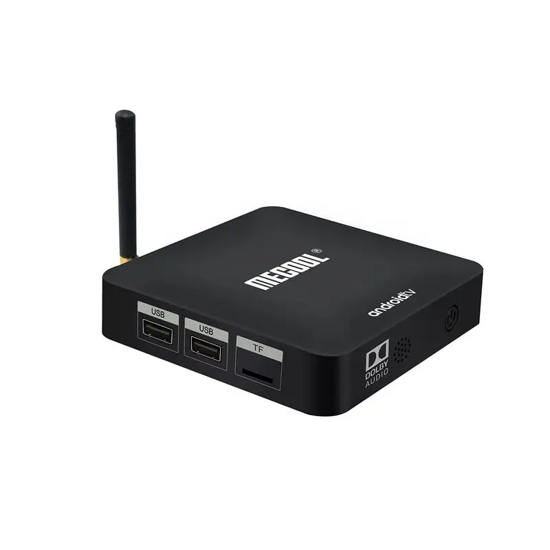  Mecool Km8 Android 9.0 Tv Box Amlogic S905X-B Quad Core 2G Ddriii 16G Rom 2.4G/5G Wifi Bluetooth 4K