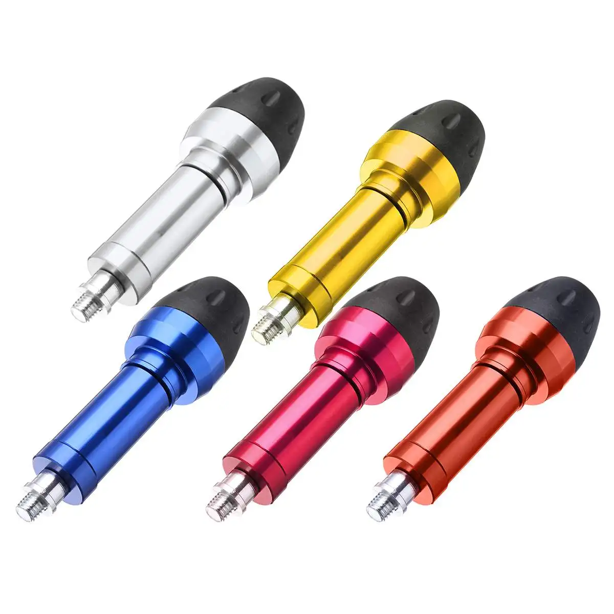 

8mm 10mm Universal Motorcycle Bike CNC Exhaust Pipe Frame Slider Falling Crash Guard Protector 5 Colors
