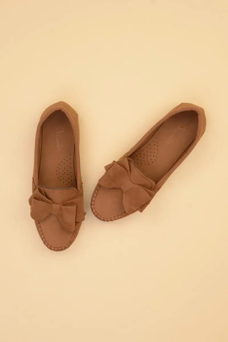 Женские лоферы Bambi Tan F0336110572|Обувь без каблука| |