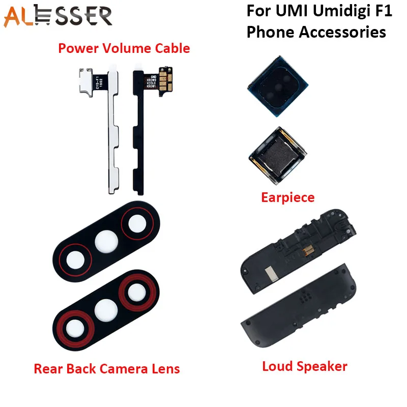 Динамик Alesser для Umidigi F1 задний тыловой объектив камеры в сборе Play power объемный