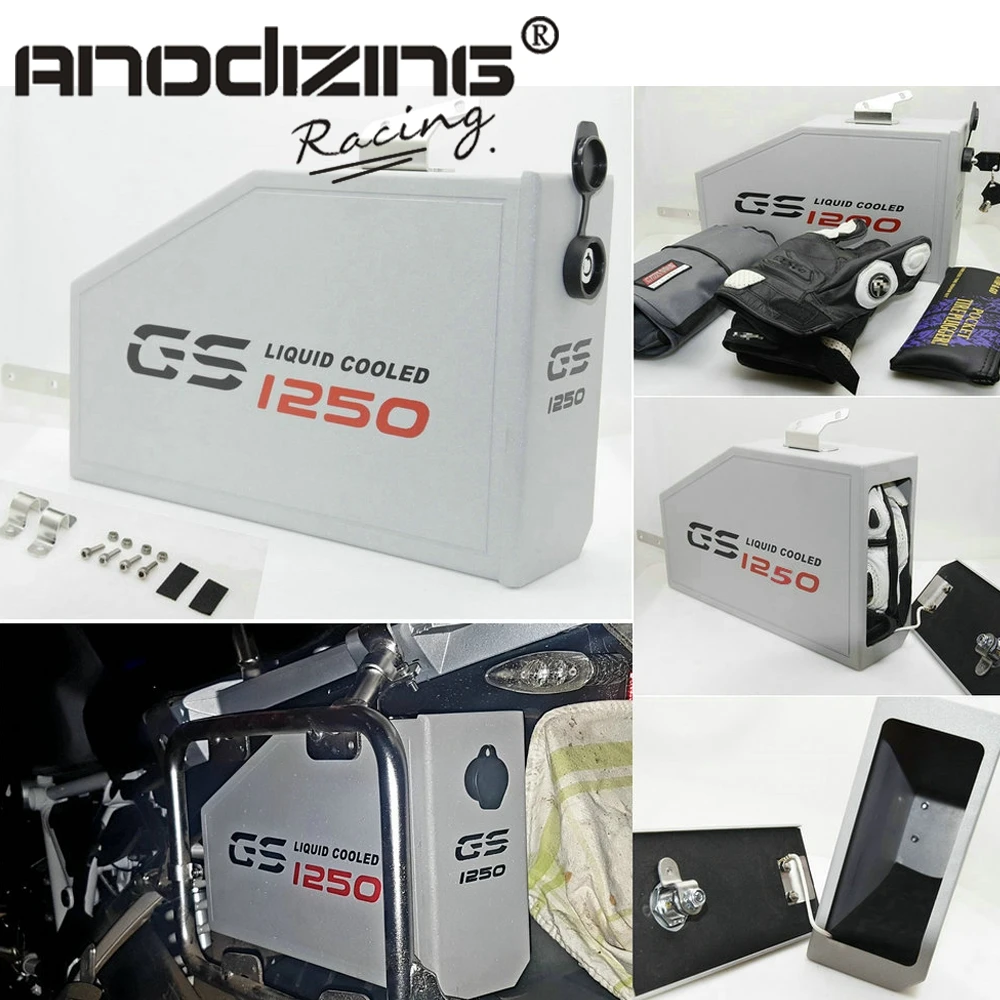 

Decorative Aluminum Tool Box Bracket Toolbox For BMW R1250GS R1250 GS ADV 2018