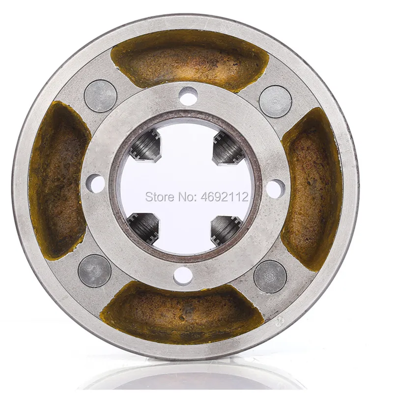 K72-200 8/" 4 Jaw Lathe Chuck Independent Milling Machine 200mm Front Mounting