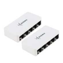 2 шт 10/100 м 5 портовый блок питания Micro USB Fast Ethernet RJ45 сетевой коммутатор для ПК ноутбуков Mac Linux Xbox Micro USB Быстрый переключатель