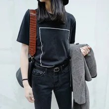 Костюм-платье, короткая футболка с круглым вырезом, Pity Woman, лето, узор, корейский стиль, для студентов, для влюбленных, без подкладки, верхняя футболка, футболка для девочек