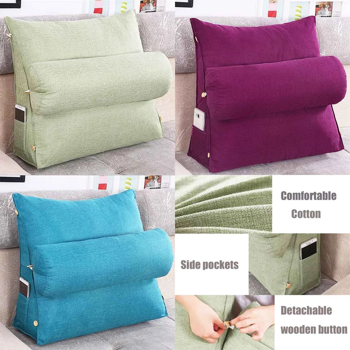 1 قطعة قابل للتعديل الكتان لينة عودة إسفين وسادة مقعد عنق الرحم حماية وسادة المنزل كنبة مكتب السرير وسادة كرسي بقية الرقبة دعم 1 قطعة قابل للتعديل الكتان لينة عودة إسفين وسادة مقعد عنق الرحم حماية وسادة المنزل كنبة مكتب السرير وسادة كرسي بقية الرقبة دعم