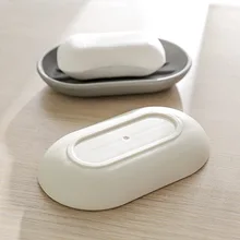 1Pcs Supporto di Drenante Sapone Portatile Piatto di Plastica Contenitore di Sapone Stile Semplice Scatola di Sapone Accessori Per il Bagno