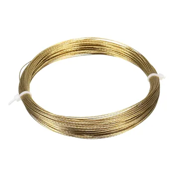 

25m Gold Car Windshield Windscreen Window Glass Cutting Out Braided Removal Wire