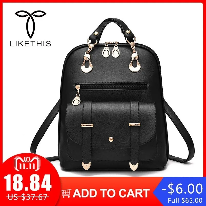 Las mujeres mochila para la escuela estilo bolso de cuero para la universidad de diseño Simple casuales de las mujeres plástico mochila mujer marcas famosas 18613 Las mujeres mochila para la escuela estilo bolso de cuero para la universidad de diseño Simple casuales de las mujeres plástico mochila mujer marcas famosas 18613