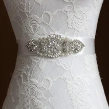 Горный хрусталь имитация жемчуга пояс свадебный пояс Ювелирные изделия Новая мода женское платье аксессуары: пояса ручной работы
