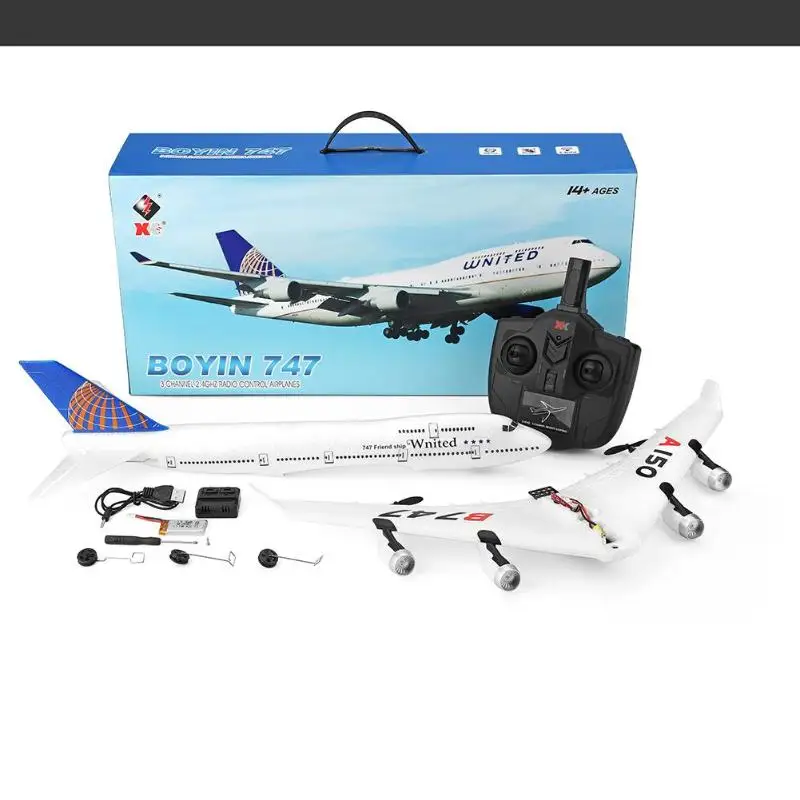 

A150 Boeing B747 Aviation Model Three Channel Training Machine Kids Toy