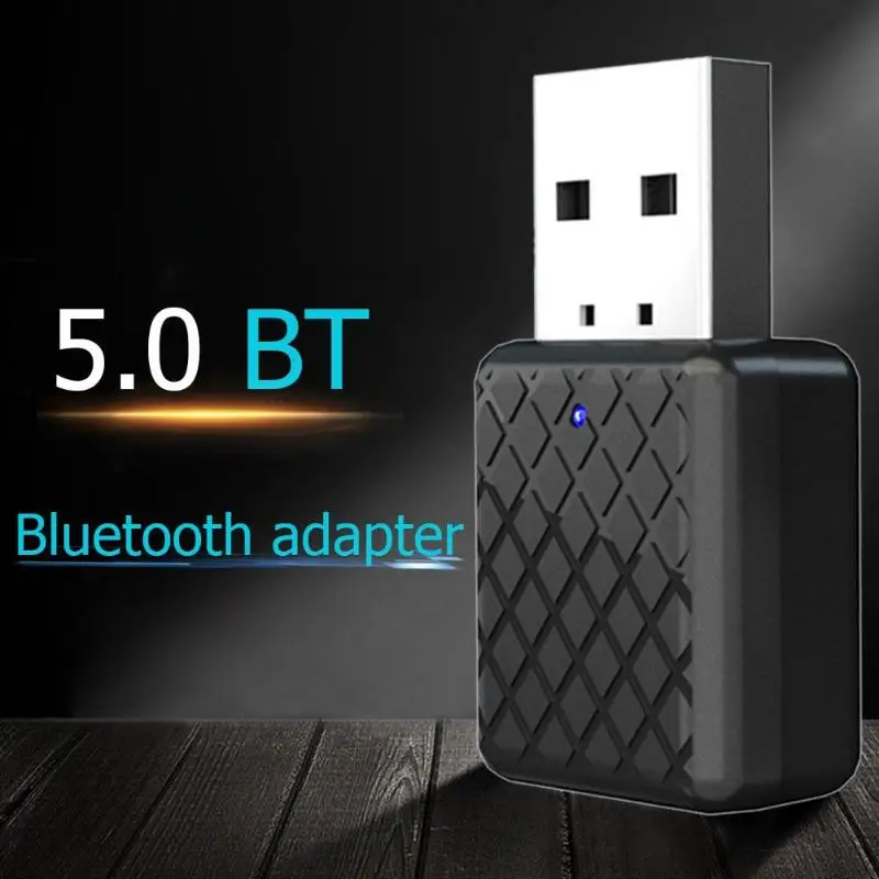 KN322 беспроводной bluetooth-приемник передатчик ключ стерео аудио Музыка 3,5 мм Aux USB BT 5,0 адаптер для компьютера динамик MP3