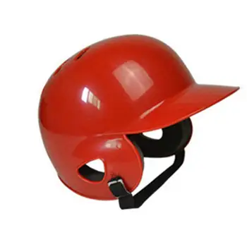 

None Unisex Baseball Protect Helmet Breathable Ears Full Protection Baseball Helmet Head Guard outdoor sports Red 55-60 cm