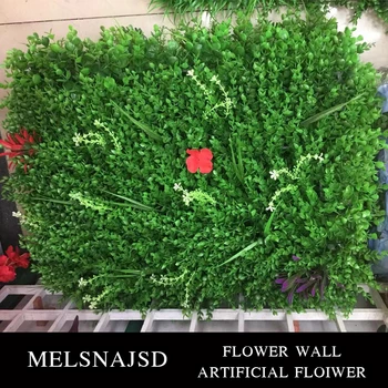 

MELSNAJSD 1pc Artificial Grasses Plants Wall Fake Lawn Faux Creepers Leaf Foliage for Home Garden Decor Christmas decoration