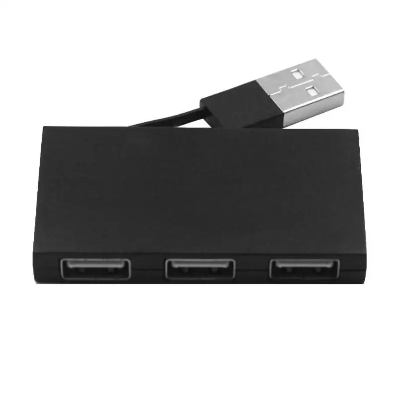 Вращающийся 3 порта USB 2 0 концентратор сплиттер адаптер для ноутбука ПК