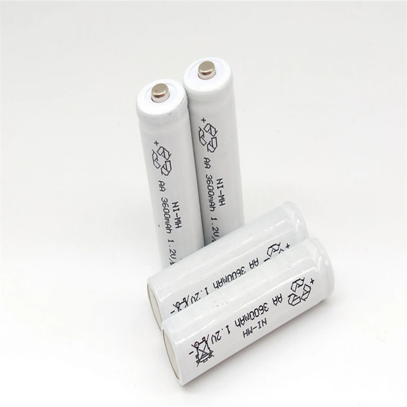 

2PCS/LOT Ni-MH 3600mAh AA Rechargeable Battery NI-MH battery aa batteries