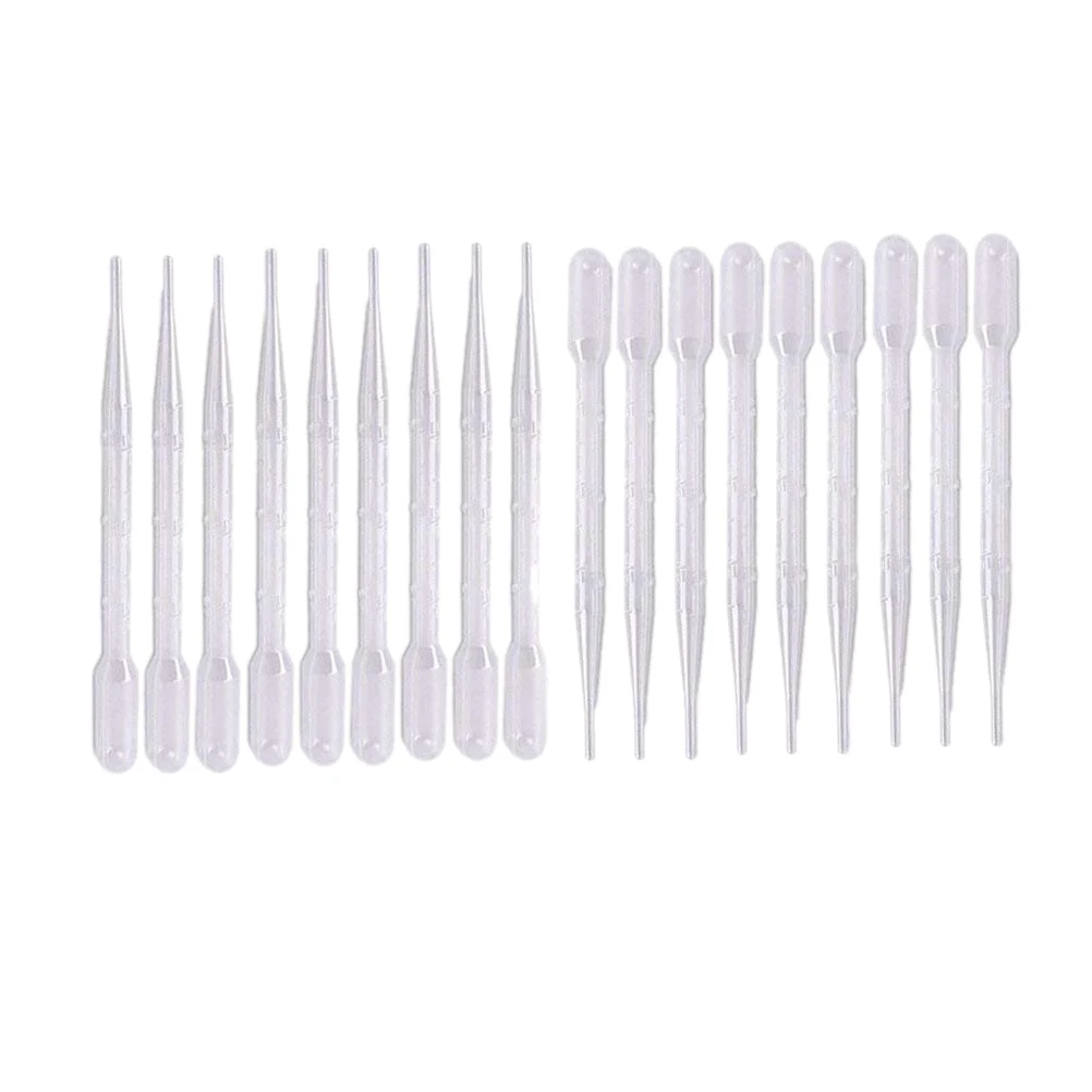 

3ml Pipette, Top Quality Disposable Pipettes Transfer Pipettes 3ml Eye Dropper for Essential Oil Pipette Makeup Tool 300pcs