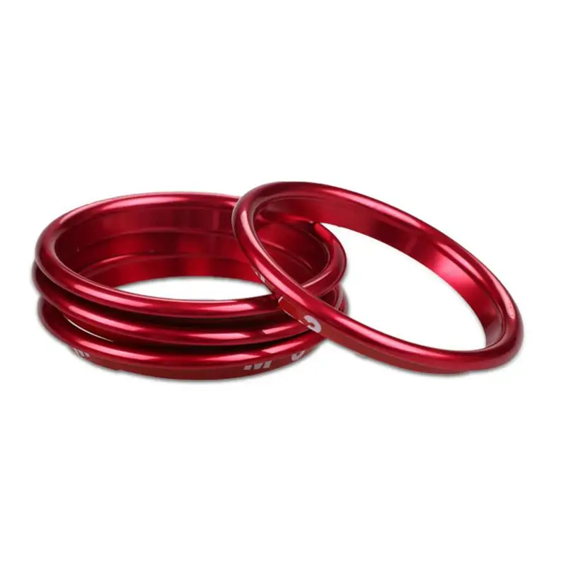 Anillos decorativos de acero inoxidable para coche, anillos brillantes de salida de aire acondicionado, piezas de decoración Interior, accesorios de tira brillante