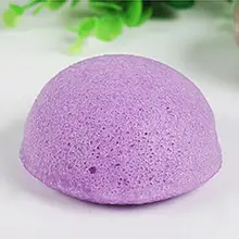 Эксфолиатор Натуральный Отель Puff Konjac лица Exfoliator Puff дома мытье Очищающая губка круглая Чистка