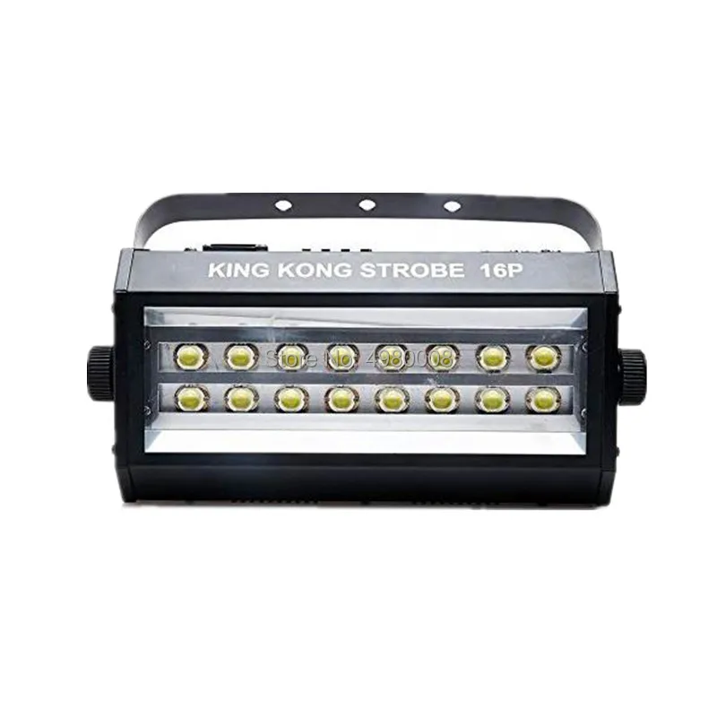 Стробоскоп высокой мощности 400 Вт DMX512, стробоскоп со звуковым управлением 16 светодиодный, стробоскоп 400 Вт, стробоскоп для дискотеки, освещение для диджея 200 Вт, стробоскоп