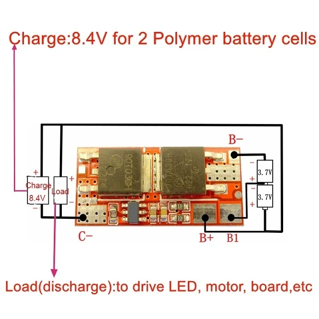 BMS 1S 2S 10A 3S 4S 5S 25A BMS 18650 литий-ионная Lipo литиевая батарея Защитная печатная плата модуль PCB PCM 18650 Lipo BMS зарядное устройство