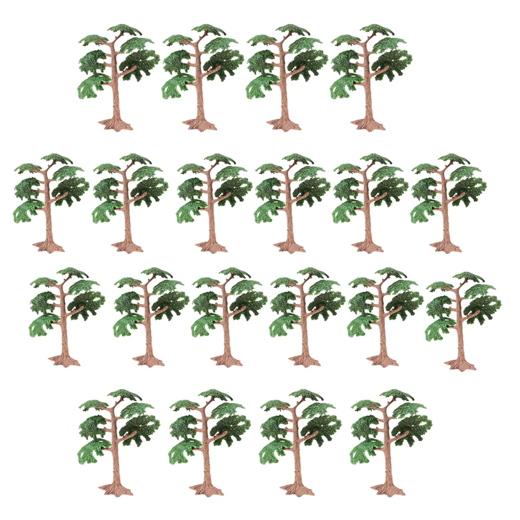 

20pcs/Pack 1/100 Big Pine Tree Model School Teaching Decor Sand Table Model