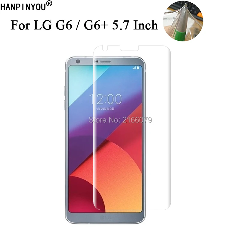Мягкая тпу защитная пленка для LG G6 / Plus 5 7 дюйма с полным покрытием и инструментами