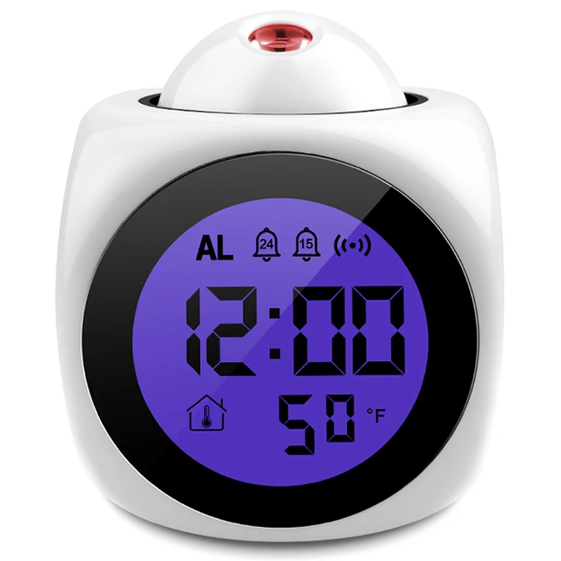 Led Display Modern Projection Led Clock Electronic Desktop Alarm Clock Digital Table Clocks Snooze Function Led Display Modern Projection Led Clock Electronic Desktop Alarm Clock Digital Table Clocks Snooze Function