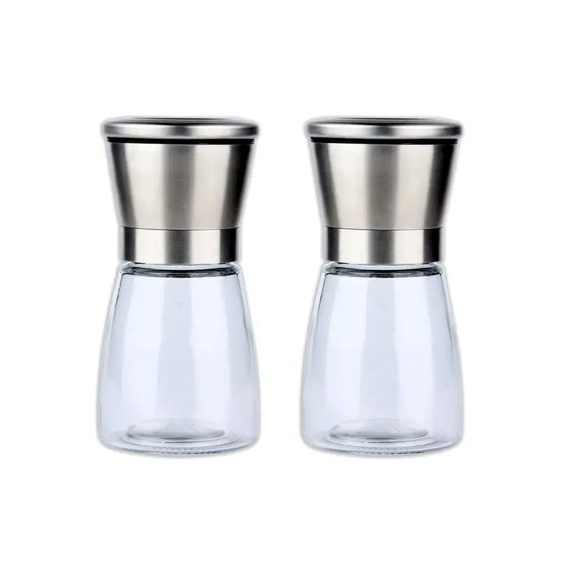 Buy Wholesale 2 PCS Pepper Grinder 304 Stainless Steel Manual Black Pepper Mill