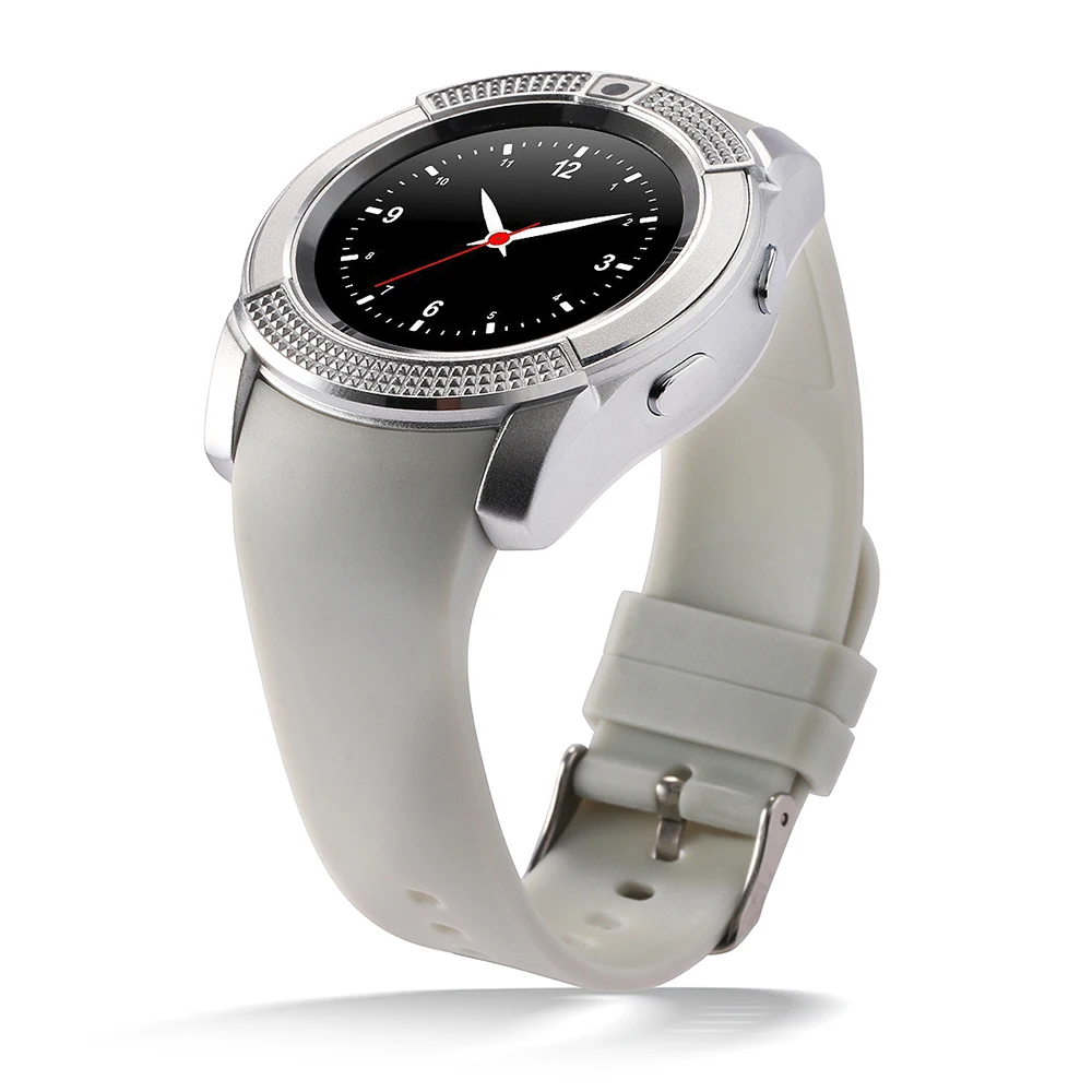 Vangas V8 Смарт часы Relogio Android SmartWatch Телефонный звонок GSM Sim удаленного Камера