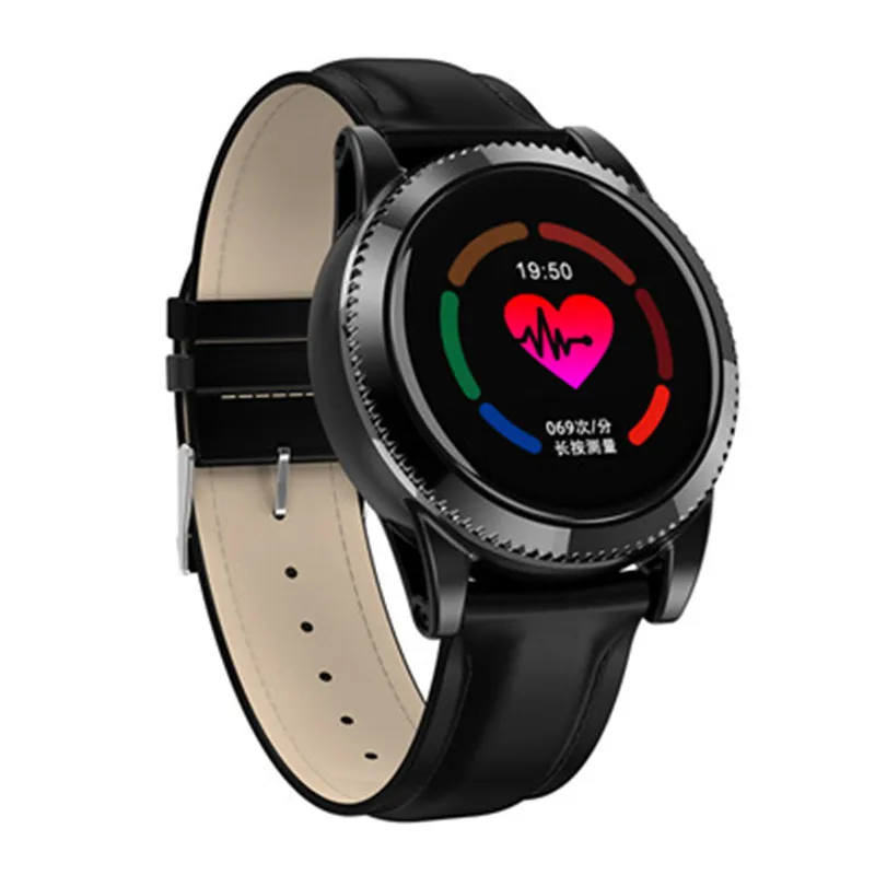 M11 Смарт-часы мужские 1,3 дюймов Большой экран умные часы дыхательная лампа музыка HR кровяное давление кислород мульти-спорт для iOS Android