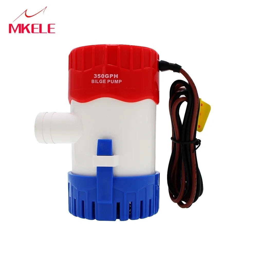 

Hot Sale NEW Universal Car RV Water Pumps 12V 350GPH Submersible Boat Marine Bilge Equipment With Float Switch