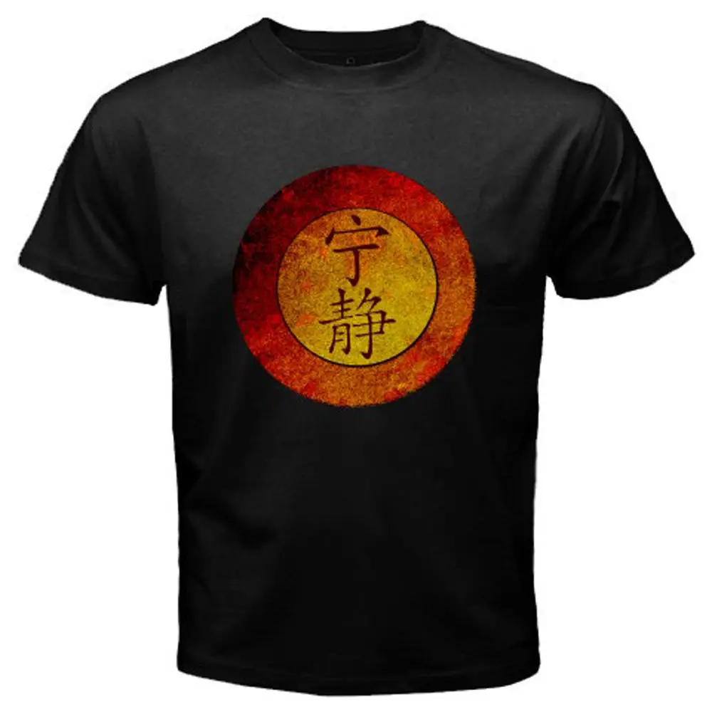 Новая мужская черная футболка с логотипом Serenity Firefly S M L XL 2XL 3XL новейший Топ Модная