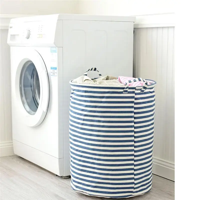 2 قطعة أشتات سلة التخزين للطي سلة الغسيل للمنزل الحمام