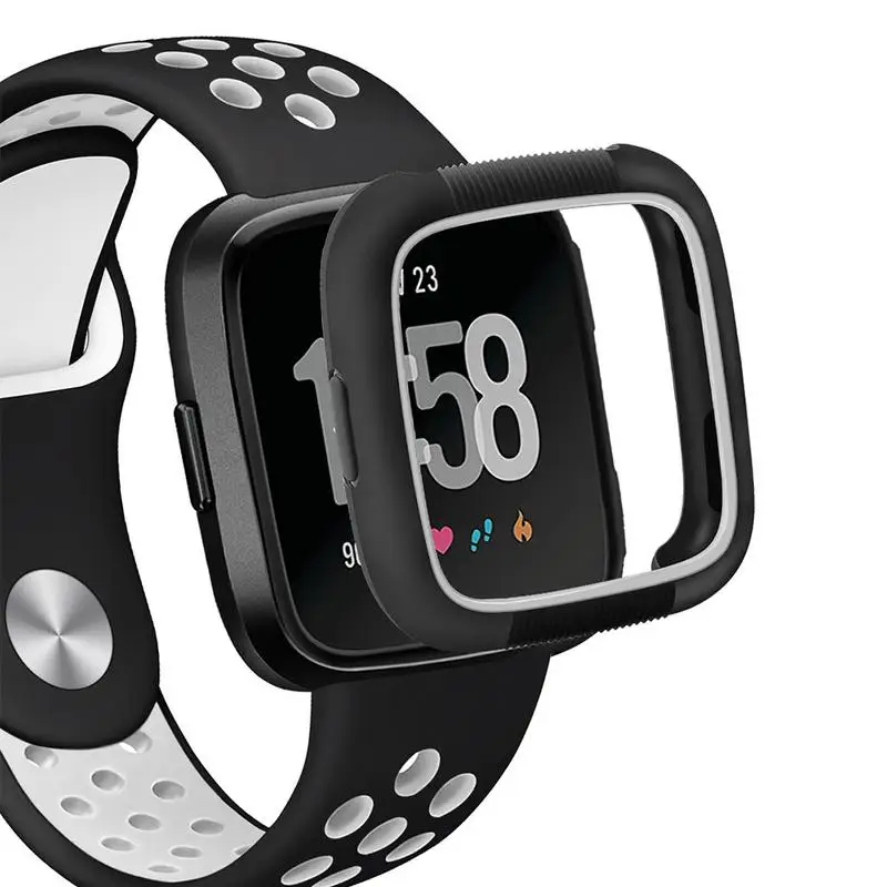 Soft TPU Silicone Case for Fitbit Versa Protective Cover Anti Fall Case