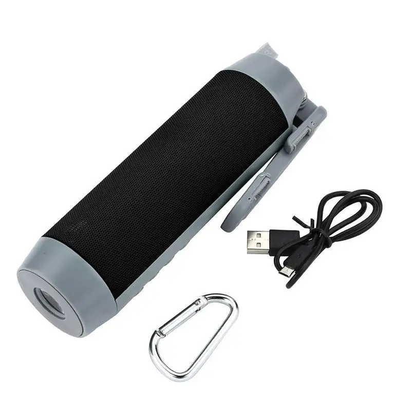 

Stereo Home Outdoor Bluetooth Wireless Speaker Multi-Functional Mini Flashlight Box Portable Selfie Stick TF Card Loudspeaker