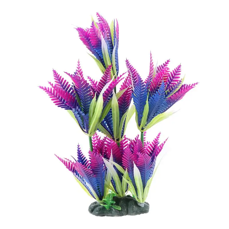 

1Pcs Fake Aquatic Plants Artificial Lifelike Emulational Fake Aquatic Plants Seaweed Model for Decoration Fish Tank Aquarium