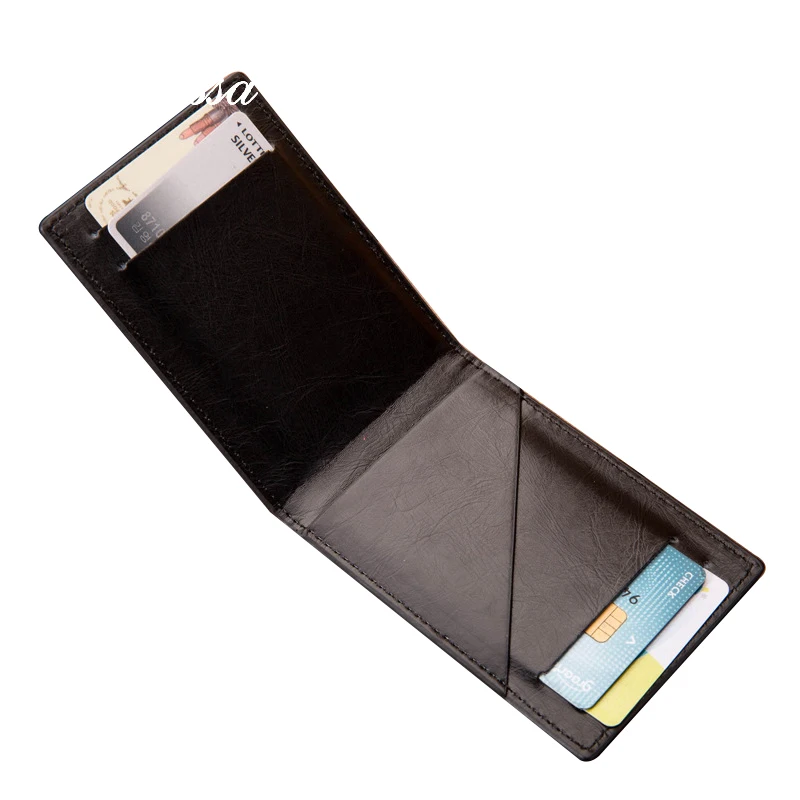 

Fashion Coin Purse ID Credit Card Holder PU Leather Man Bifold Slim Wallet Short Pocket Purse Fashion Man Hasp Wallet Coin Bag