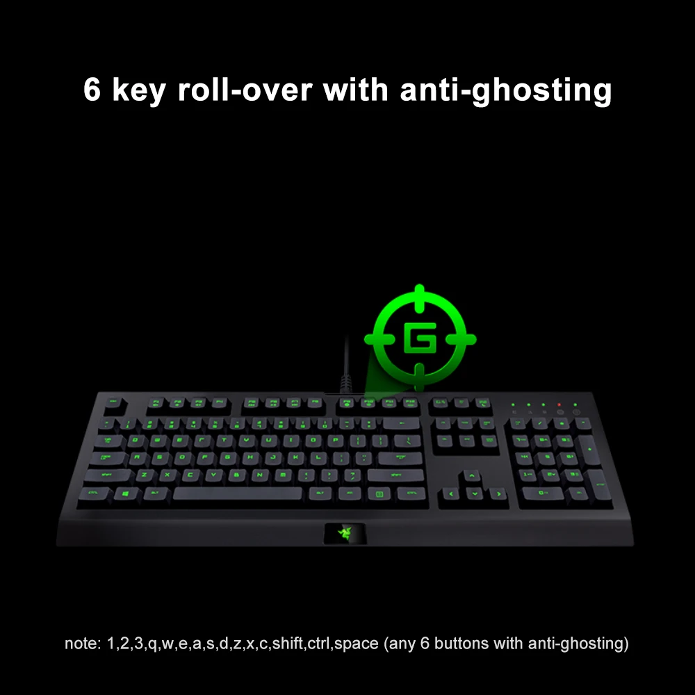 Проводная игровая клавиатура Razer Cynosa Pro мембранная с подсветкой для игр