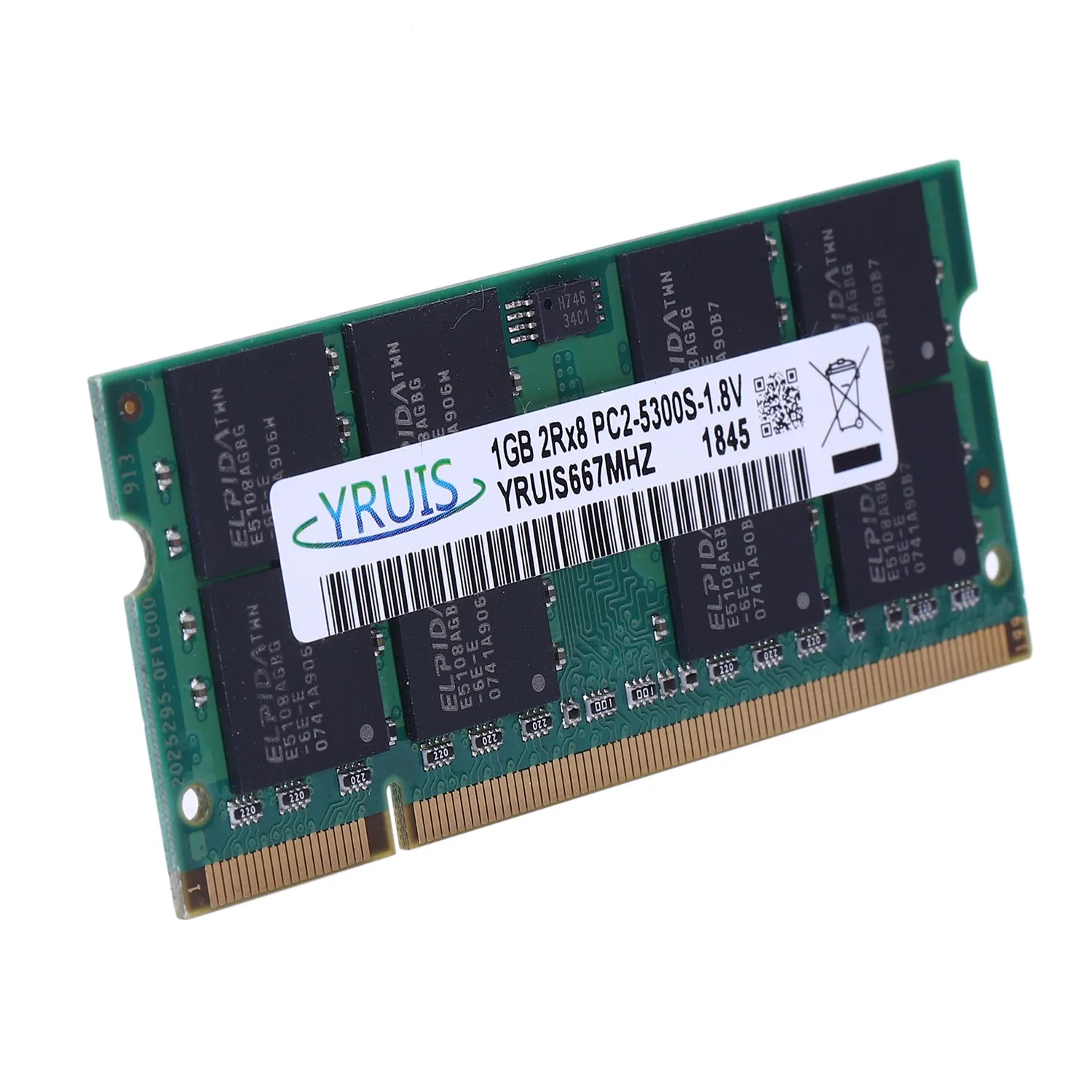 Yruis DDR2 800Mhz Ram Sodimm поддержка памяти ноутбука Memoria Ddr2 notebook(1,8 V