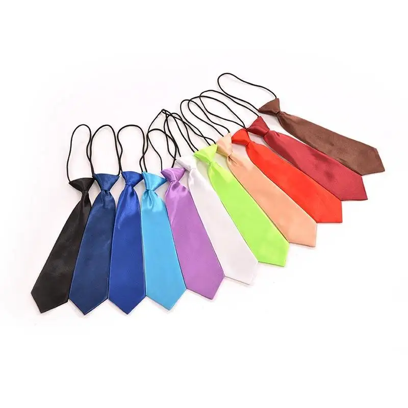 Галстук для мальчиков 4 цвета малышей школьников свадьбы шеи эластичный