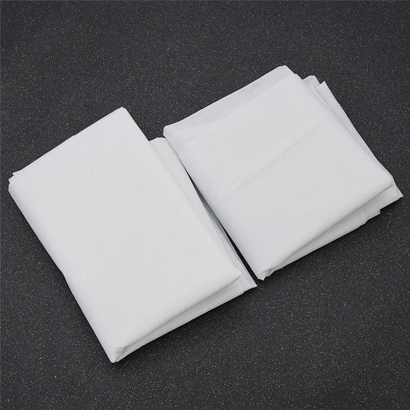 

30g 50g Iron On Interlining Fabric White Single-sided Adhesive Interlinings Linings DIY Sewing Garments Bags Accessories