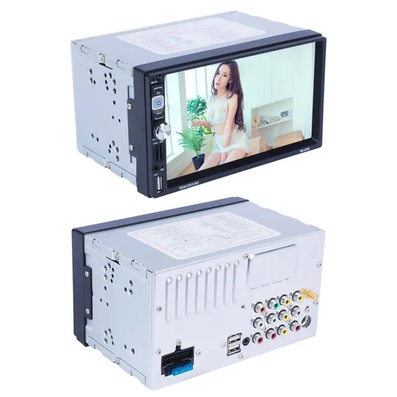 2 din Car Auto Radio Android 7.1 Gps 12V Dash Cam 7 inch T3 Mirror Link WIFI Bluetooth AM / FM / RDS Raido Screen Rear View Cam