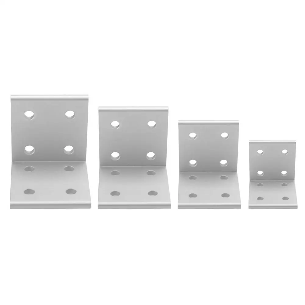 

2040 6060 8080 9090 L Shape Connector Corner Angle Bracket Connection Joint Aluminum Profile.