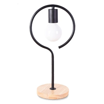 

Round simple modern wooden desk lamp bed bedroom bedside table lamp Fixatory simple wooden modern desk lamp bed bedroom bedsid