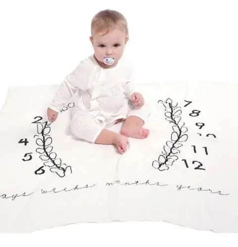 120x120 см буквы Baby Одеяло новорожденных банные полотенца наряд для фотосессий