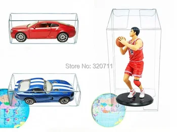 

8.2*4.3*4.1cm PVC Clear Transparent Dust Proof Display Protection Box Collection MATCHBOX For 1:64 Hotwheels TOMY Toy Car Model