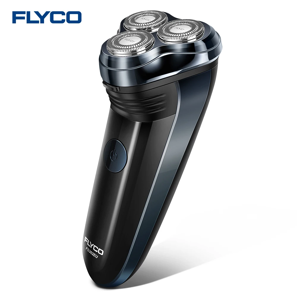 

FLYCO FS362 3D EU PLUG Floating Rechargeable Electric Shaver Razor with Comfort Cut Blade System For Men Shaving Machine Shaver